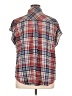 Torrid Plaid Red Short Sleeve Button-Down Shirt Size 1X Plus (1) - photo 2