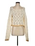 Free People 100% Cotton Ivory Pullover Sweater Size S - photo 1