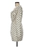 Atoir 100% Polyester Polka Dots White Ivory Cocktail Dress Size 6 - photo 5
