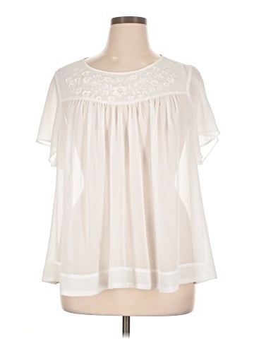 Torrid Short Sleeve Blouse (view 1)