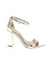 Sam Edelman 100% Leather Gold Sandals Size 6 1/2 - photo 1