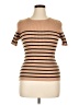 Zesica Tan Short Sleeve Top Size XL - photo 1