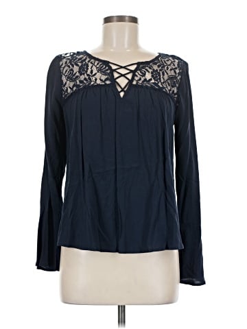 Hollister Long Sleeve Blouse (view 1)