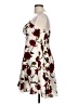 Shein Curve 100% Polyester Hearts Ivory Cocktail Dress Size 12 Plus (0) - photo 5