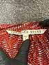 Veronica Beard Paisley Red Long Sleeve Blouse Size 2 - photo 7