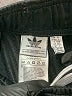 Adidas 100% Polyester Black Track Pants Size 9 - 10 - photo 3