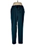 Ann Taylor LOFT Outlet Solid Teal Blue Casual Pants Size L - photo 1