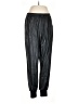 Elie Tahari Metallic Black Track Pants Size M - photo 1