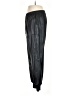 Elie Tahari Metallic Black Track Pants Size M - photo 5