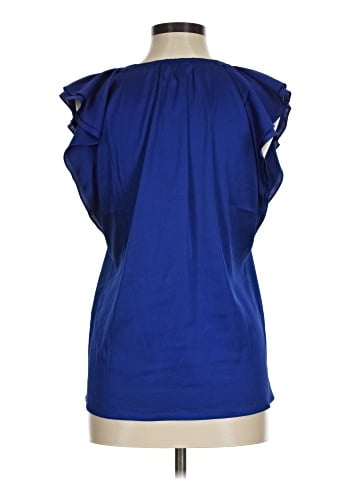 White House Black Market Short Sleeve Blouse (view 2)