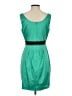 BCBGMAXAZRIA Color Block Green Cocktail Dress Size 4 - photo 2