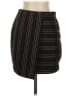 Express Stripes Black Casual Skirt Size XS - photo 1
