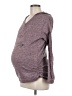 Violet & Ruby Purple Long Sleeve T-Shirt Size Med Maternity - photo 1