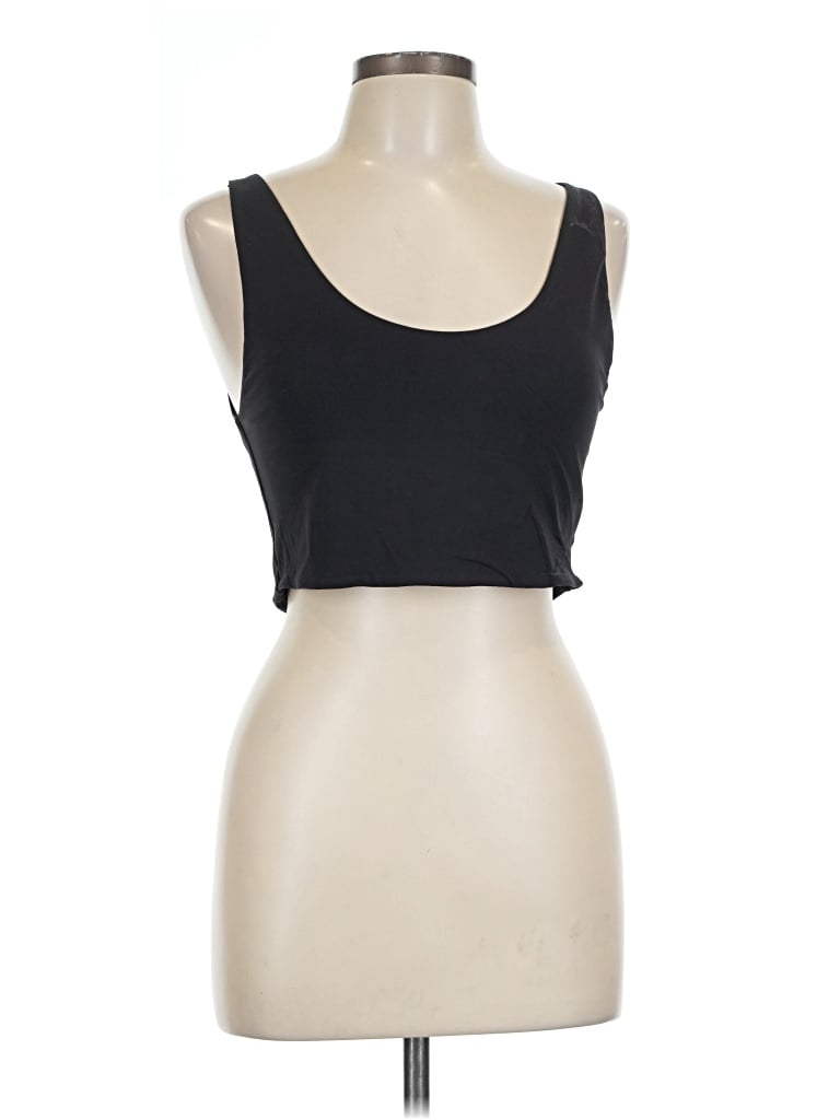 Pre-owned Babaton Tank Top Black Strapless Neckline Tops