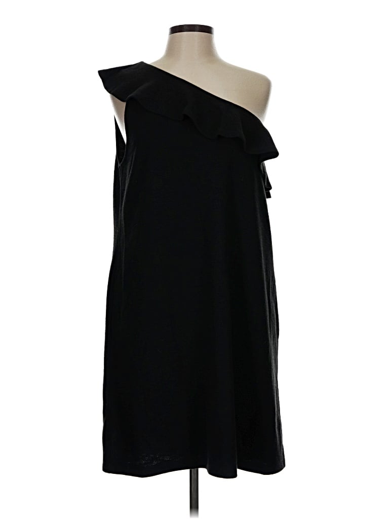 Pre-owned Ann Taylor Loft Cocktail Dress In Black