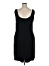 Studio 1 Solid Black Cocktail Dress Size 18 - photo 2