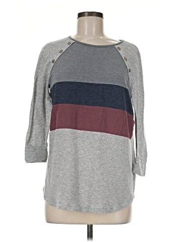 Pink Clover 3/4 Sleeve T-Shirt (view 1)