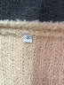 Unbranded 100% Polyester White Tan Cardigan Size S - photo 7