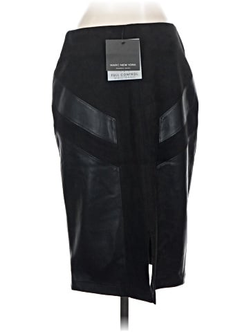 Marc New York Faux Leather Skirt (view 2)