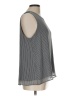 Pleione 100% Polyester Gray Sleeveless Blouse Size L - photo 4
