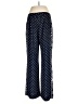 CAbi 100% Polyester Polka Dots Blue Casual Pants Size 10 - photo 2