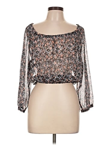 Divided by H&M 3/4 Sleeve Blouse (view 1)