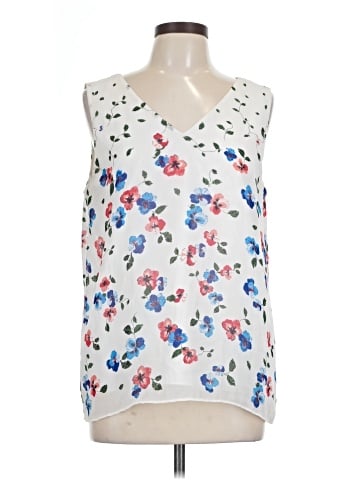 Ann Taylor Factory Sleeveless Blouse (view 1)