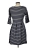 Boden Stripes Blue Gray Casual Dress Size 10 (petite) - photo 2