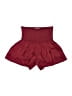 Koch 100% Polyester Solid Burgundy Shorts Size XS - photo 1