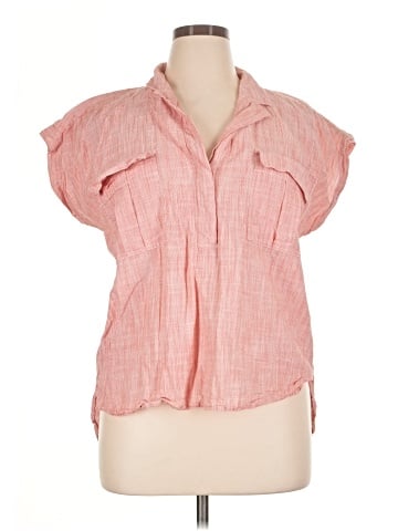 Ann Taylor LOFT Short Sleeve Blouse (view 1)