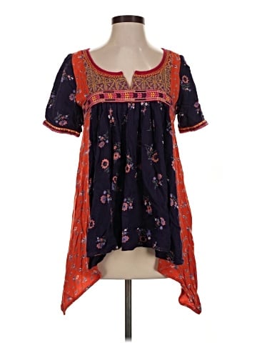 Floreat Short Sleeve Blouse (view 1)