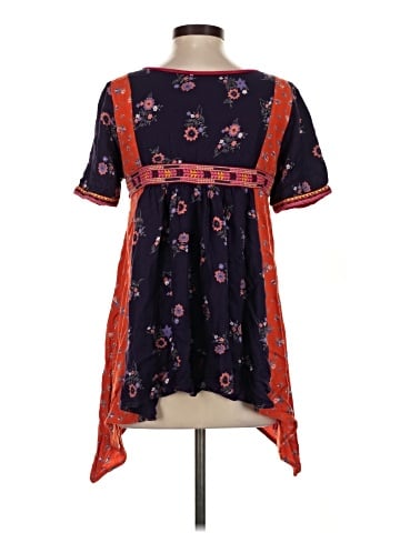 Floreat Short Sleeve Blouse (view 2)