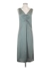 Vince. 100% Polyester Solid Gray Casual Dress Size S - photo 1