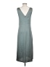 Vince. 100% Polyester Solid Gray Casual Dress Size S - photo 2