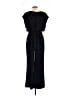 Eliza J 100% Polyester Solid Black Jumpsuit Size 10 - photo 2