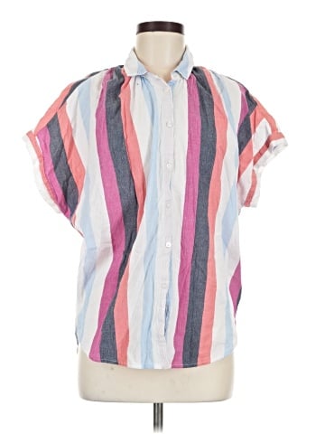 Time and Tru Short Sleeve Blouse (view 1)