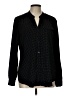 Kut from the Kloth 100% Polyester Polka Dots Black Long Sleeve Blouse Size L - photo 1