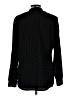Kut from the Kloth 100% Polyester Polka Dots Black Long Sleeve Blouse Size L - photo 2