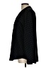 Kut from the Kloth 100% Polyester Polka Dots Black Long Sleeve Blouse Size L - photo 5