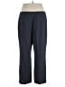 Croft & Barrow Solid Blue Dress Pants Size 18 - photo 2