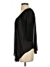 Naked Zebra 100% Polyester Black 3/4 Sleeve Blouse Size S - photo 5