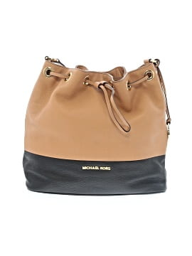 Michael Michael Kors Leather Bucket Bag