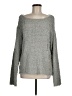 OAK + FORT Metallic Gray Pullover Sweater Size M - photo 1