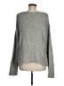 OAK + FORT Metallic Gray Pullover Sweater Size M - photo 2