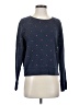 J.Crew Polka Dots Blue Pullover Sweater Size S - photo 1