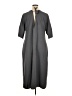 Shein Solid Gray Casual Dress Size 1X - photo 2