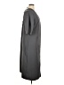 Shein Solid Gray Casual Dress Size 1X - photo 4