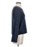 J.Crew Polka Dots Blue Pullover Sweater Size S - photo 4