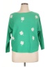 Aaeda Floral Green Pullover Sweater Size XL - photo 1