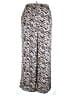 Torrid 100% Polyester Animal Print Silver Casual Pants Size 4X Plus (4) - photo 1